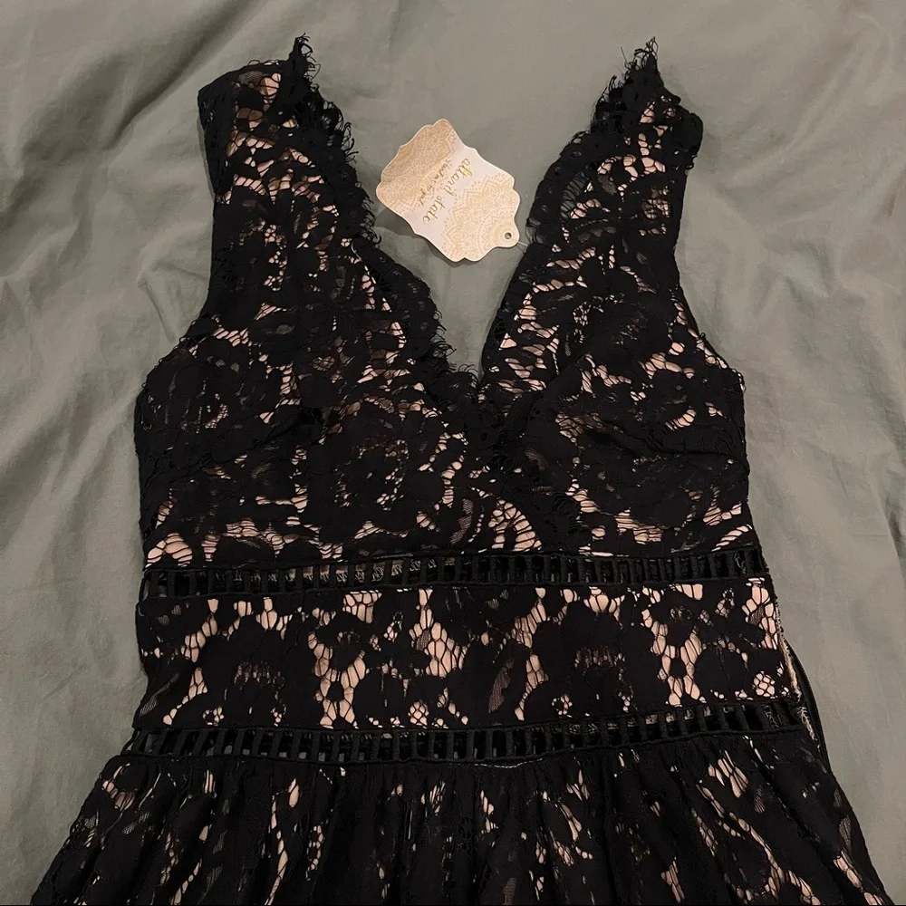 Black lace altard state mini dress - Picture 6 of 8